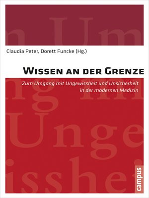 cover image of Wissen an der Grenze